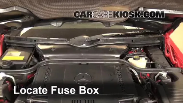 1998 Mercedes-Benz SL500 5.0L V8 Fusible (motor) Cambio